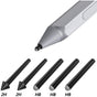 5 Pcs Original HB Surface Pen Replacement Tips Compatible with Surface Pro 2017 Model 1776 and Surface Pro 4 V1188-MS-527-058