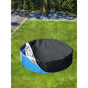 Round Waterproof Swimming Pool Spa Protective Cover, 162 x 30 cm V1188-MS-527-067