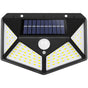 1 Pack Outdoor Solar Light 100 LEDs Motion Sensor Waterproof 1200mAh for Garden V1188-MS-527-070