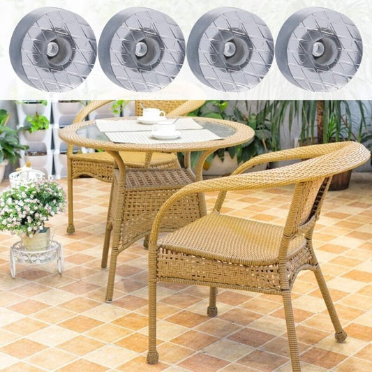 20 Pack Transparent Round Anti Slip Rubber Pads for Furniture, 18 mm V1188-MS-527-071