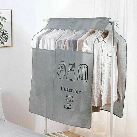 Gray Universal Dustproof Clothing Cover, 90 x 110 cm V1188-MS-527-083