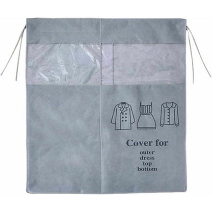Gray Universal Dustproof Clothing Cover, 90 x 110 cm V1188-MS-527-083