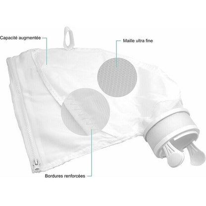 1 Pcs Silt Bag Compatible with Polaris 280 and 480 Robotic Pool Cleaner GU.B V1188-MS-527-091