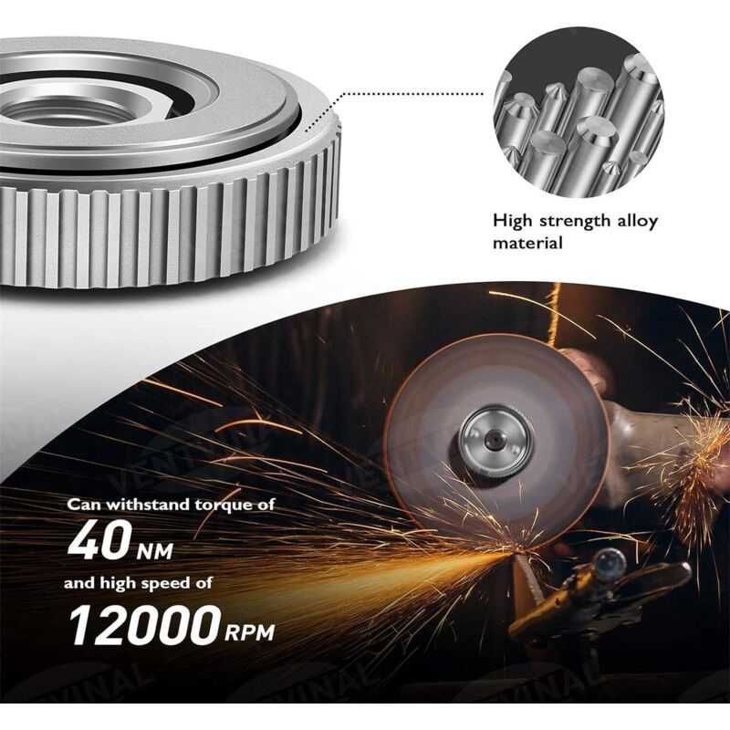 1 Pcs SDS Clic M14 Quick Release Clamping Nut for Angle Grinders V1188-MS-527-094