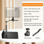 Hidden No-Drill Projector Stand, Sofa Bed Gap Floor Projector Mount with Adjustable Height, for Bedroom Home V1188-MS-601-011