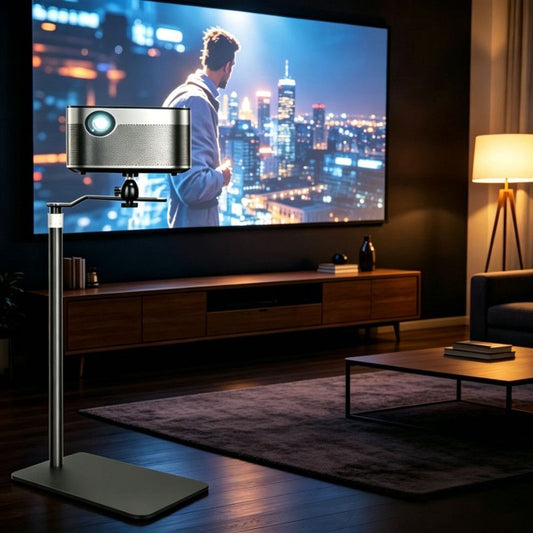 Hidden No-Drill Projector Stand, Sofa Bed Gap Floor Projector Mount with Adjustable Height, for Bedroom Home V1188-MS-601-011