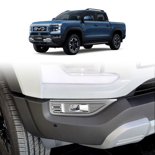 BYD Shark 6 Side Fender Marker Light Covers | 3 Surface Finishes Available: Black, Chrome, Carbon Fiber Truck V1188-MS-603-003