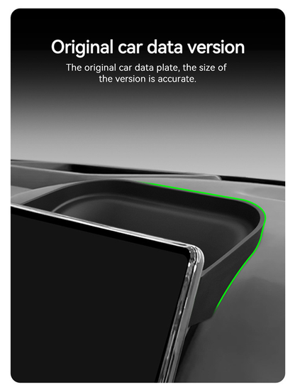BYD Shark 2024 Behind Screen Storage Tray | Silicone Dashboard Organizer Box Interior Accessories V1188-MS-603-004