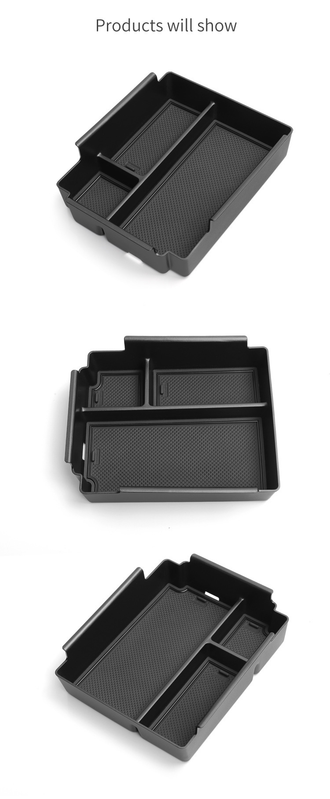 Custom ABS Armrest Storage Organizer Tray Fit BYD Shark Pickup, Anti Slip Center Console Insert Box V1188-MS-603-005