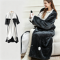 Warm Full Body Wearable Heated Blanket | With Foot Pocket & Auto Shut Off, 127x177CM Washable Heating Wrap V1188-MS-603-010
