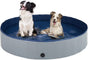 Foldable Dog Pet Pool Bathtub, Gray, L V1188-MS-611-013