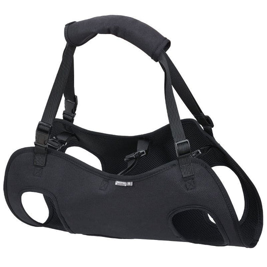 Dog Support Harness Oxford Cloth Mobility Assistance Strap, Black,M V1188-MS-611-057