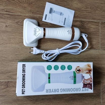 2 in 1 Pet Hair Dryer Comb Grooming Set, Gold, AU Plug V1188-MS-611-087