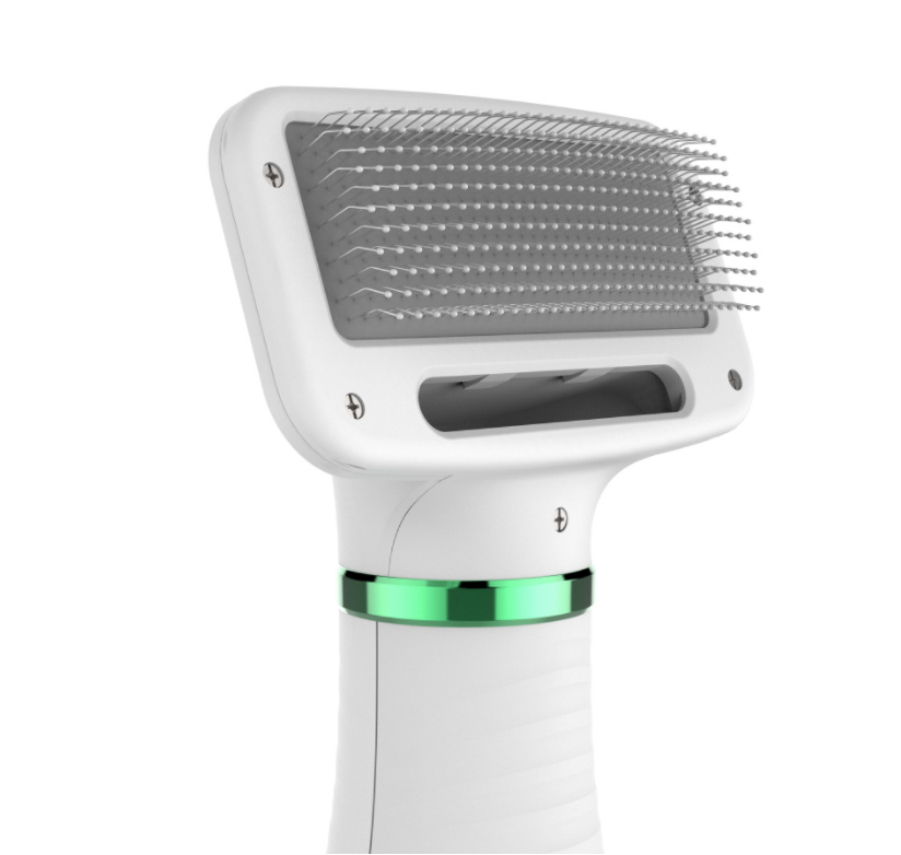 2 in 1 Pet Hair Dryer Comb Grooming Set, Green, AU Plug V1188-MS-611-088