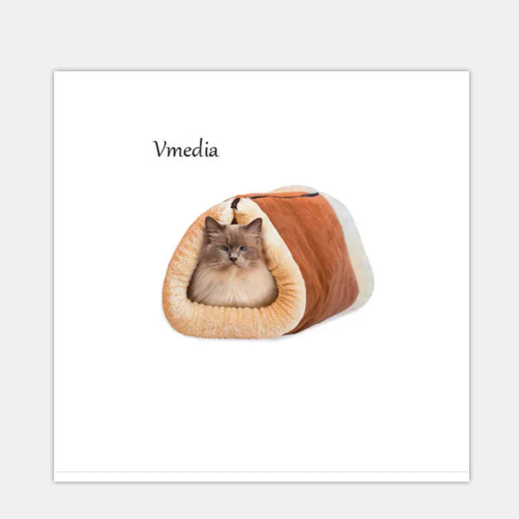 Cat Tunnel Sleeping Bag Pet Nest, 83 x 52 cm V1188-MS-611-096