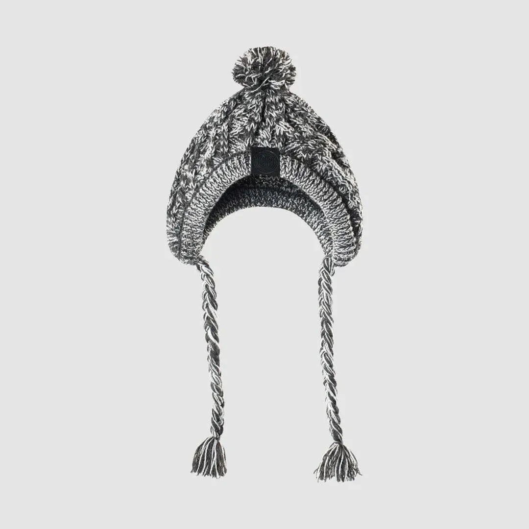 Dog Hat Knitted Windproof Winter Pom Hat, Black, L V1188-MS-611-103