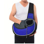 Small Pet Carrier Sling Crossbody Bag for Cats and Dogs, Blue, M V1188-MS-611-144
