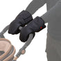 Stroller Hand Muff - Waterproof and Frost-Resistant - Extra Thick and Warm - Black - Unisex Stroller Accessory V1188-MS-612-014