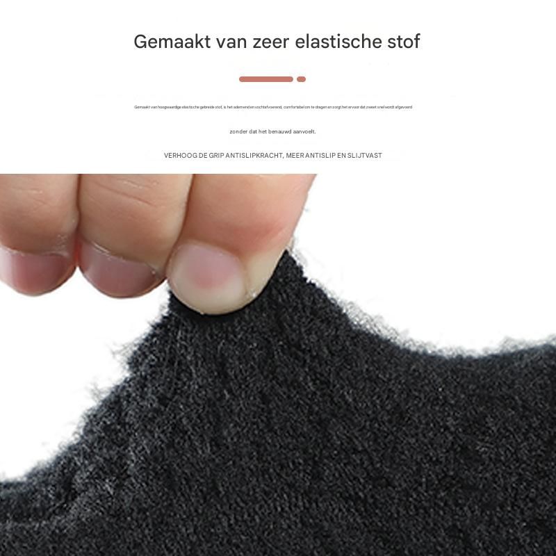 Men's Knitted Gloves - Warm Fingerless Winter Gloves - Thick Fleece-Lined Wool Touchscreen Gloves - Pineapple V1188-MS-612-023