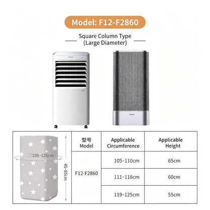 Heater Protective Cover Star Pattern for F12-F2860 Dustproof Washable