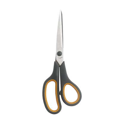 Stainless Steel Kitchen & Office Scissors with Soft Grip Handle, Sharp Multipurpose Craft Shears, Orange and V1188-MS-617-003