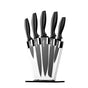 7-Piece Kitchen Knife Set with Sharpener, Stainless Steel Non-Stick Blades V1188-MS-617-051