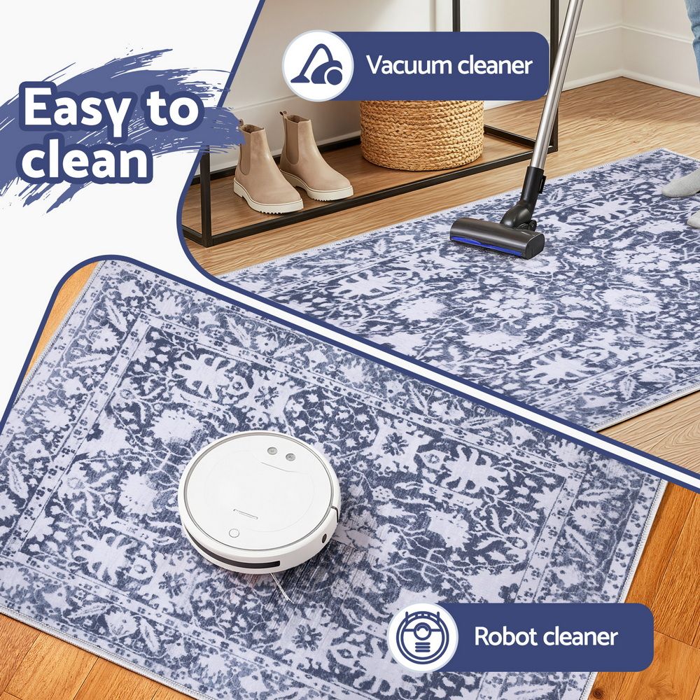 Soft Crystal Velvet Bath Mat 50 x 80 cm, Non-Slip Floor Rug V1188-MS-617-060