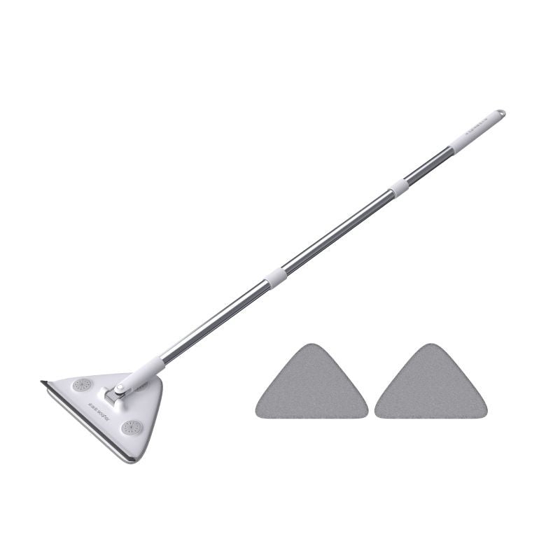 Adjustable Triangle Cleaning Mop with 119 cm Handle, Rotating Head Wall Window and Ceiling Cleaner V1188-MS-617-063