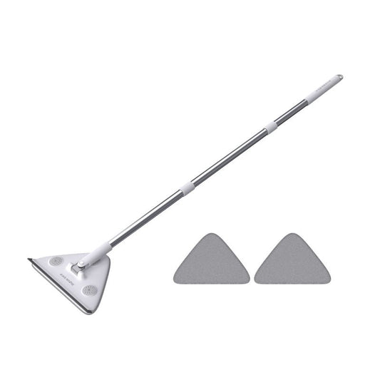 Adjustable Triangle Cleaning Mop with 119 cm Handle, Rotating Head Wall Window and Ceiling Cleaner V1188-MS-617-063