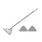 Adjustable Triangle Cleaning Mop with 119 cm Handle, Rotating Head Wall Window and Ceiling Cleaner V1188-MS-617-063