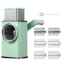 Manual Rotary Drum Grater, Vegetable Slicer, Chopper and Cheese Grater for Kitchen V1188-MS-617-068