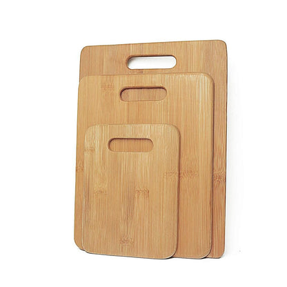 3 Pack Bamboo Cheese Board Set, Cutting, Serving and Chopping Boards V1188-MS-617-071