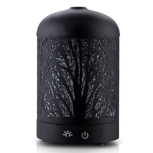 Black Aroma Diffuser 160 ml, Ultrasonic Aromatherapy Humidifier V1188-MS-617-074