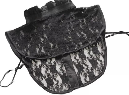 Chic Detachable Collar - Black with Lace - Women/Kids V1188-MS101-00015-1