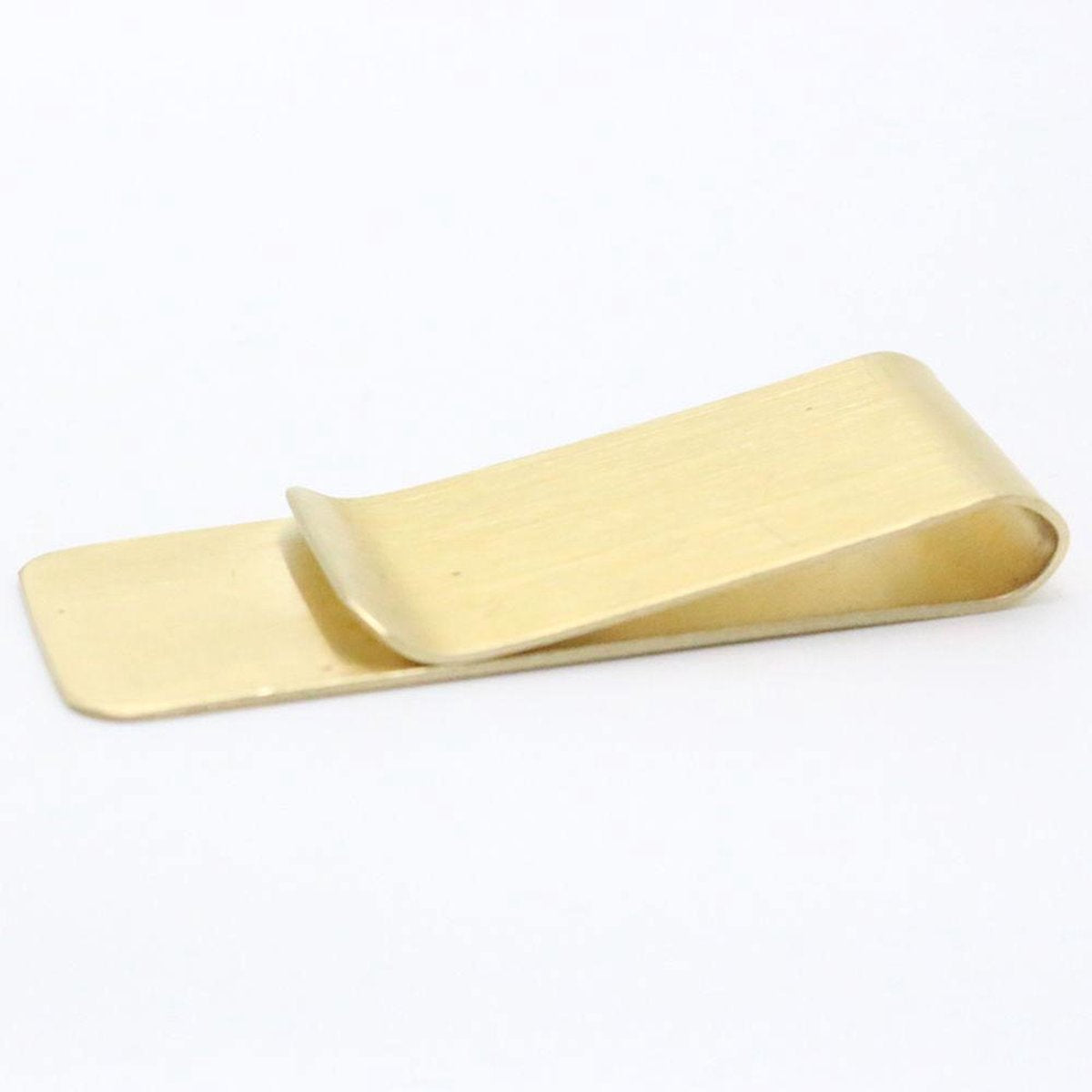 Gold-colored money clip - 5.5x2.0cm V1188-MS101-00016-1