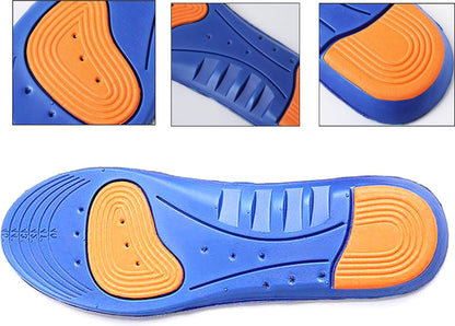 Gel Insoles | Medical PU Material | Insoles | Footpads | Blue | 41 - 46 V1188-MS101-00019-1