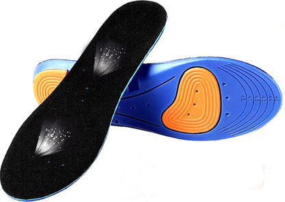 Gel Insoles | Medical PU Material | Insoles | Footpads | Blue | 41 - 46 V1188-MS101-00019-1