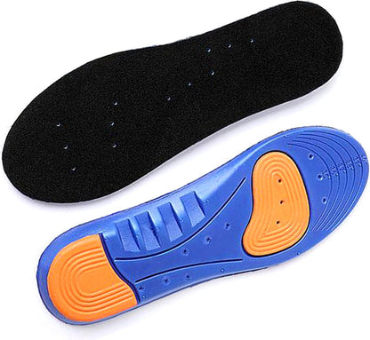 Gel Insoles | Medical PU Material | Insoles | Footpads | Blue | 41 - 46 V1188-MS101-00019-1