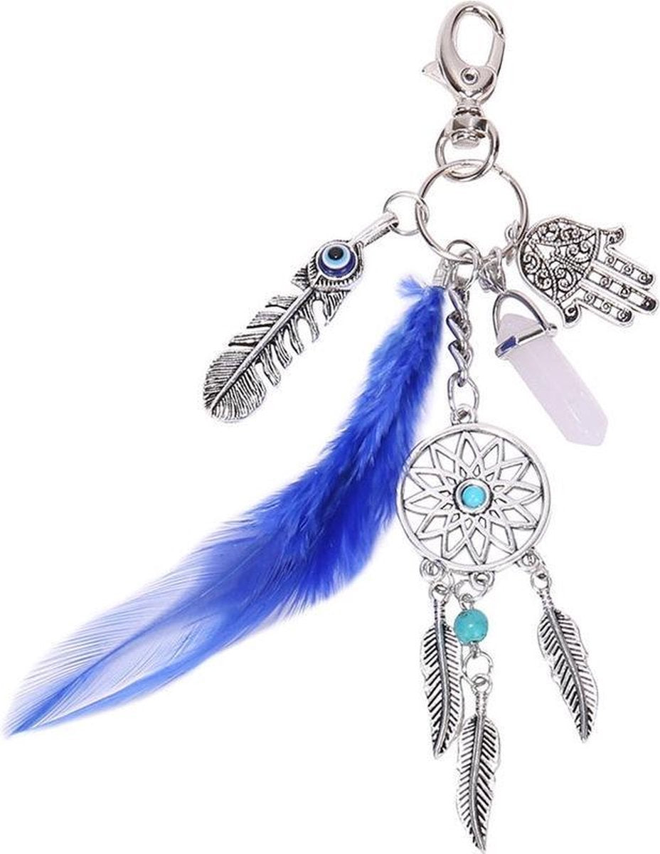 Bohemian Bag Hanger Hamsa hand by Fatima & Evil Eye V1188-MS101-00024-1