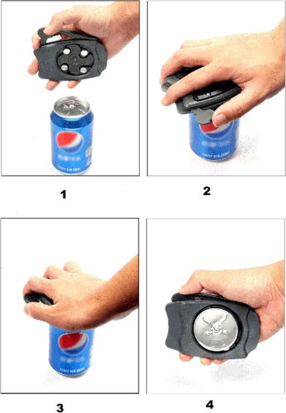 Topless Can Opener | Can Opener | Multi-functional Can Opener | Can Opener | Bar Tool | Grey V1188-MS101-00036-1