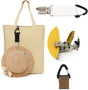 Hat Clip | Clothing Clip | Bag Charm | Bag Charm | Accessory Clip | White V1188-MS101-00040-1