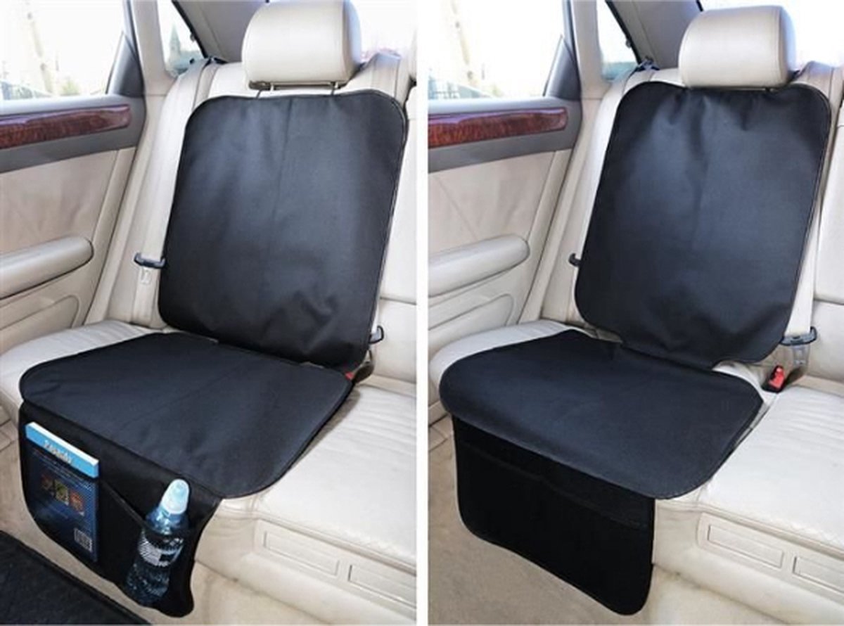 Car Seat Cover | Car Seat Protector | Child Seat Protector | Black V1188-MS101-00053-1