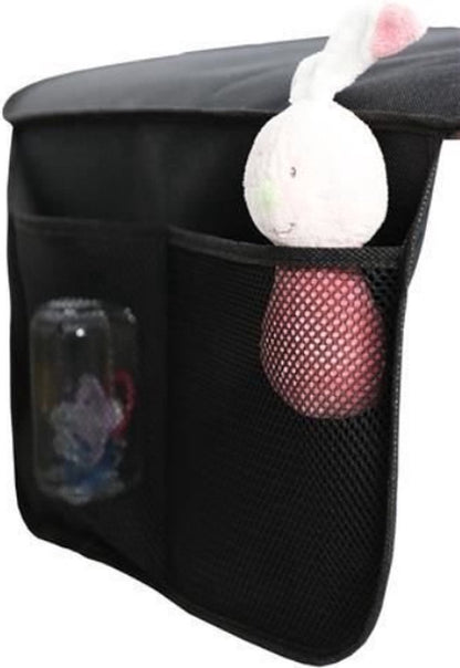 Car Seat Cover | Car Seat Protector | Child Seat Protector | Black V1188-MS101-00053-1