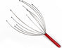 Head Massage Spider - Massage Spider - Manual Head Massage Device - Massage Claw - Red V1188-MS101-00063-1