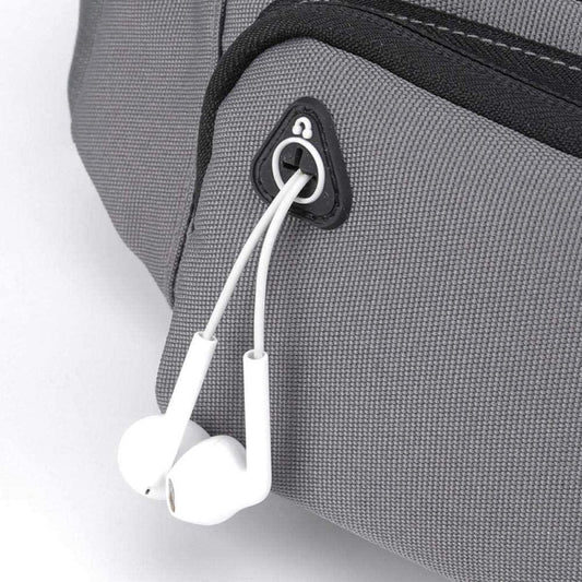 Waist Bag - Travel Fanny Pack - Pouch Bag - Waist Bag with Headphone/Earbud Hole - Festival Must-Haves - V1188-MS101-00065-1