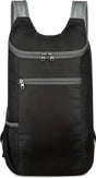 Foldable Lightweight Backpack | Backpack | Splashproof | 2 Compartments with Water Bottle Holder | Incl. V1188-MS101-00079-1