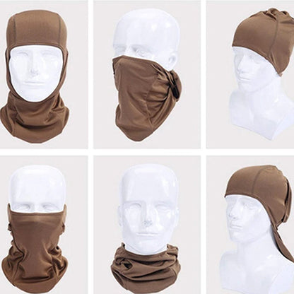Multiuse Balaclava | Neck Warmer | Bivouac | Face Mask | Motorcycle Cap | Skiing | Snowboarding | V1188-MS101-00083-1