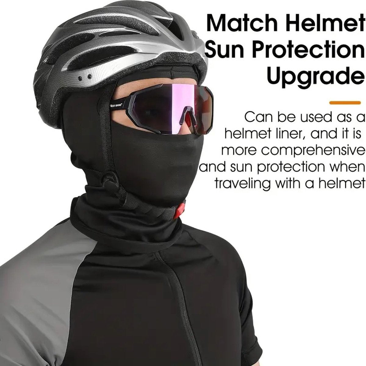 Multiuse Balaclava | Neck Warmer | Bivouac | Face Mask | Motorcycle Cap | Skiing | Snowboarding | V1188-MS101-00083-1