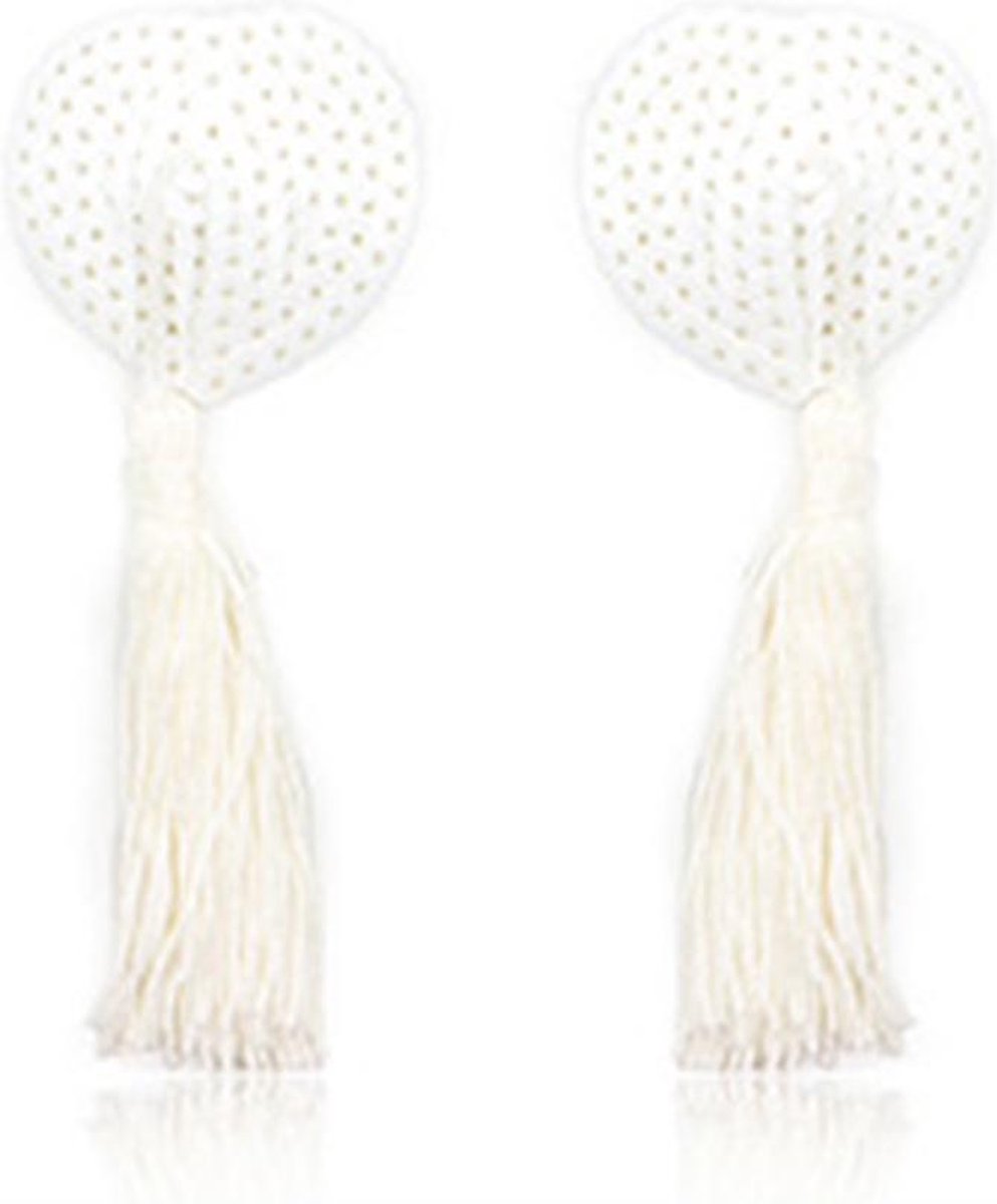Nipple tassels - White Heart V1188-MS101-00084-1