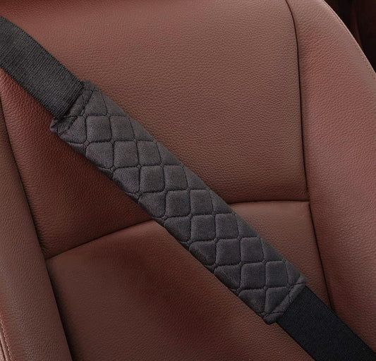 Car Seatbelt Cover Set of 2 | Seatbelt Protector | Seatbelt Cushion | Car Safety | Safety Belt Cushion Pads | V1188-MS101-00086-1